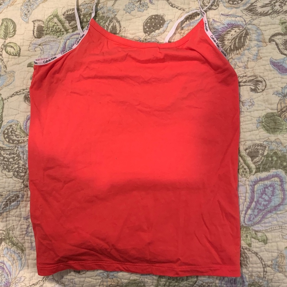 Calvin Klein Hot Pink Sleepwear Tank